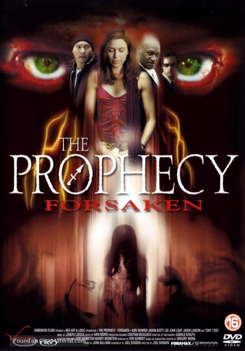 The Prophecy: Forsaken - Canadian DVD movie cover