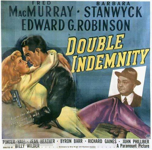 Double Indemnity - Theatrical movie poster