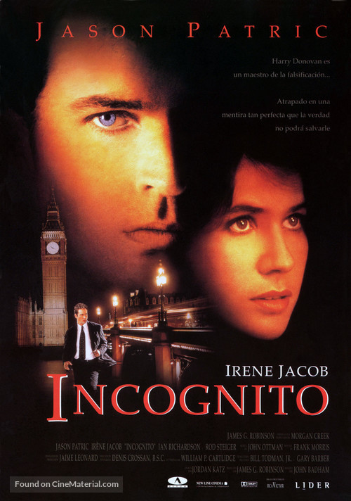 Incognito - Spanish Movie Poster
