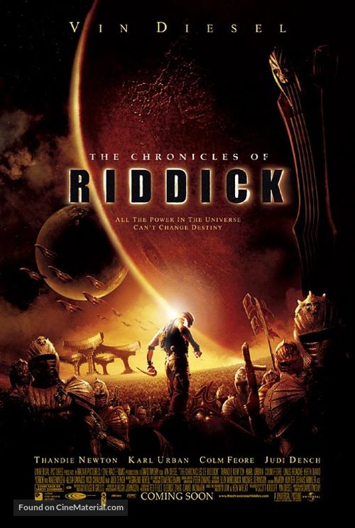 The Chronicles of Riddick - Movie Poster