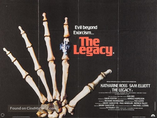 The Legacy - British Movie Poster