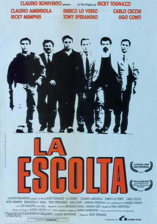 La scorta - Spanish Movie Poster