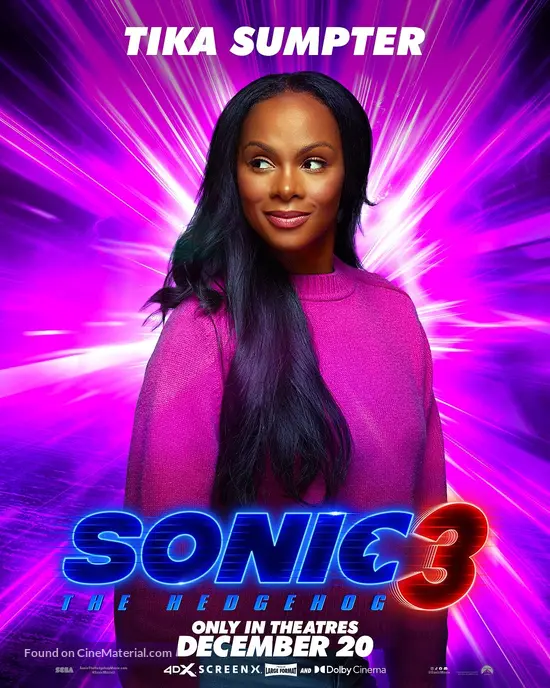 Sonic the Hedgehog 3 - Movie Poster