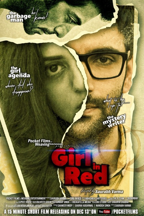 Girl in Red - Indian Movie Poster