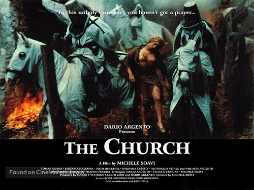 La chiesa - British Movie Poster