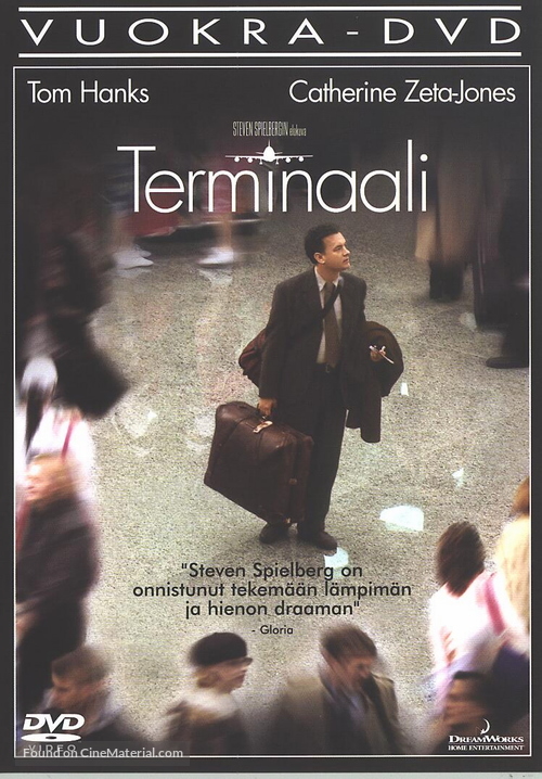 The Terminal - Finnish DVD movie cover