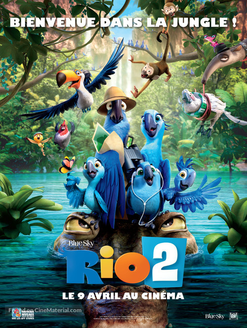 Rio 2 - French Movie Poster