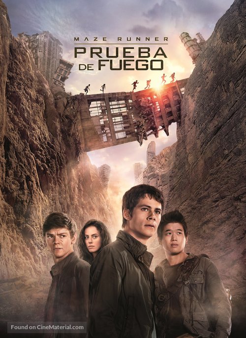 Maze Runner: The Scorch Trials - Mexican Movie Poster