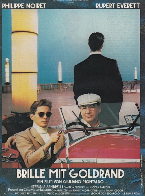 Occhiali d&#039;oro, Gli - German Movie Poster