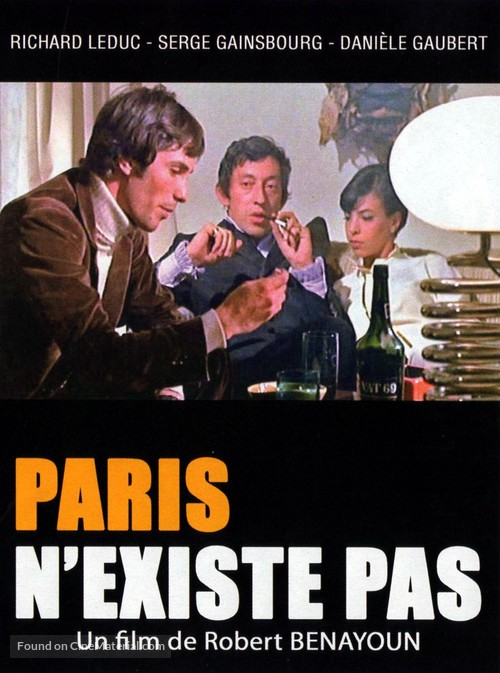 Paris n&#039;existe pas - French Movie Poster