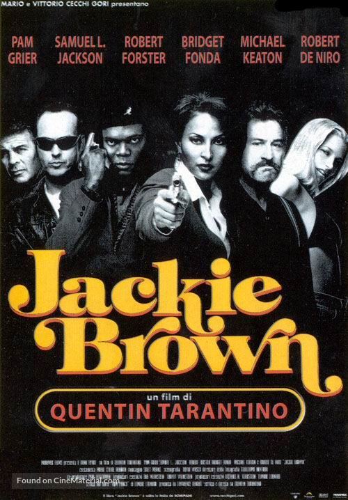 Jackie Brown - Italian Movie Poster