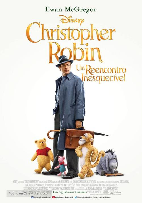 Christopher Robin - Brazilian Movie Poster