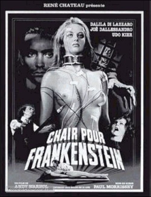 Flesh for Frankenstein - French Movie Poster