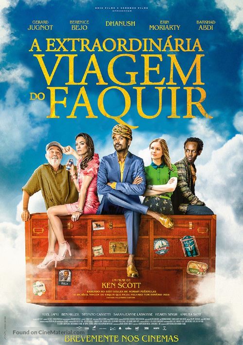 The Extraordinary Journey of the Fakir - Portuguese Movie Poster