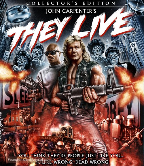 They Live - Blu-Ray movie cover