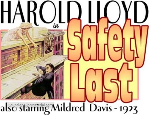 Safety Last! - Movie Poster