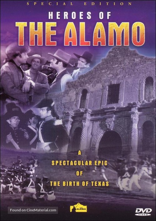 Heroes of the Alamo - DVD movie cover