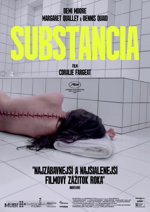 The Substance - Slovak Movie Poster