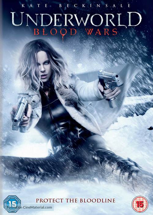 Underworld: Blood Wars - British DVD movie cover