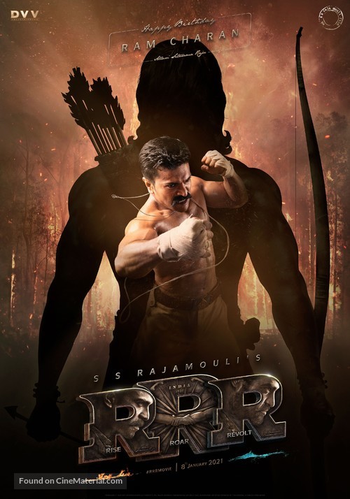 RRR - Indian Movie Poster