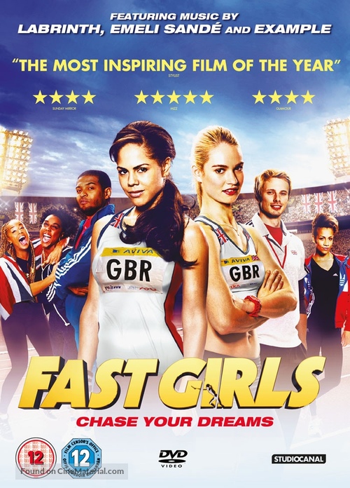 Fast Girls - British DVD movie cover