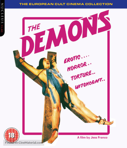 Les d&eacute;mons - British Blu-Ray movie cover