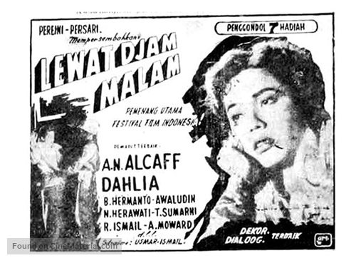 Lewat Djam Malam - Indonesian poster