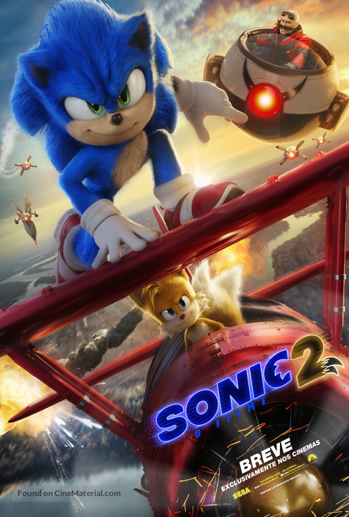 Sonic the Hedgehog 2 - Brazilian Movie Poster