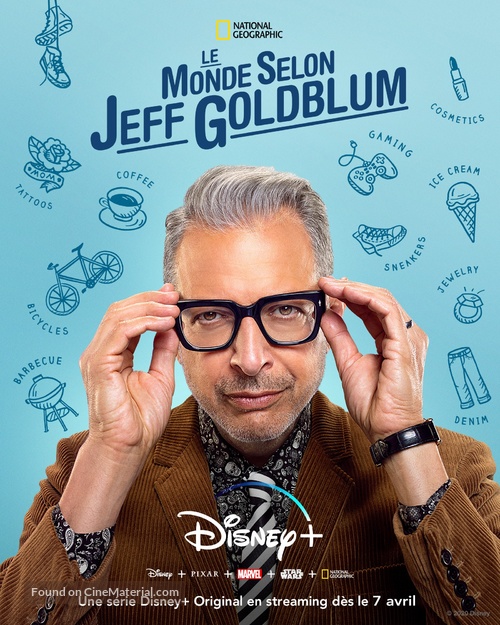 &quot;The World According to Jeff Goldblum&quot; - French Movie Poster