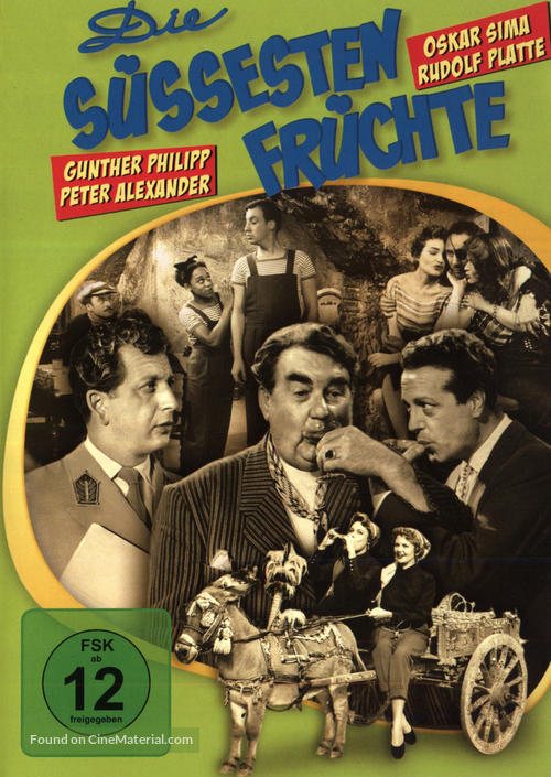 Die s&uuml;&szlig;esten Fr&uuml;chte - German DVD movie cover