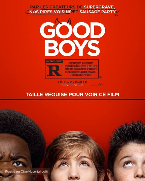 Good Boys - French Movie Poster