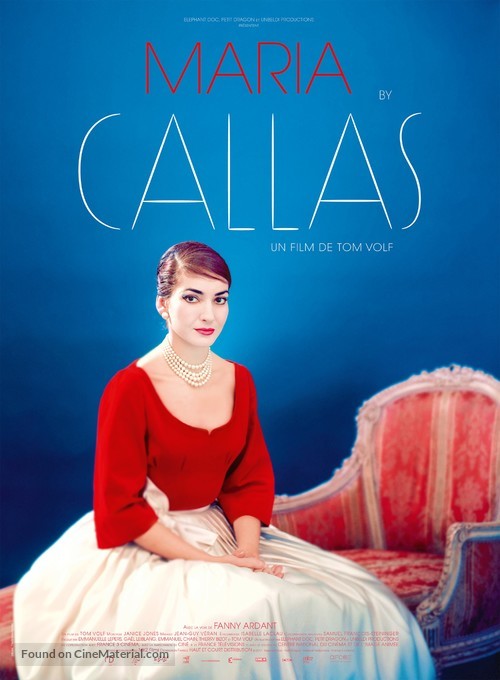 Maria by Callas: In Her Own Words - French Movie Poster