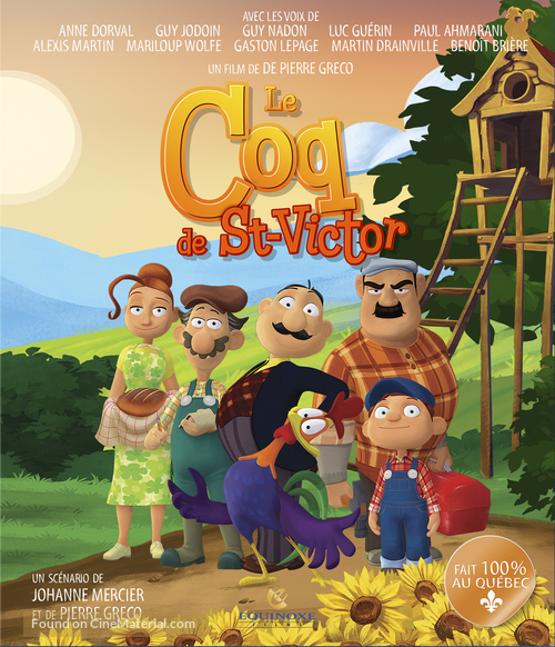 Le Coq de St-Victor - Canadian Blu-Ray movie cover