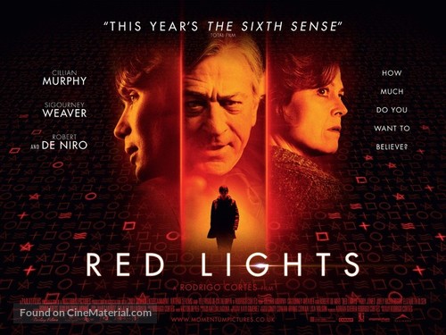 Red Lights - British Movie Poster