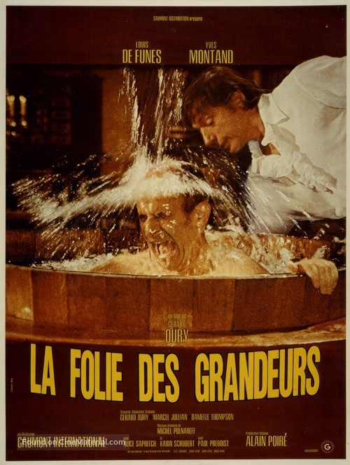 La folie des grandeurs - French Movie Poster