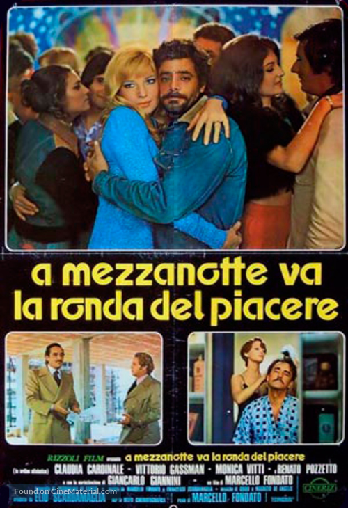 A mezzanotte va la ronda del piacere - Italian Movie Poster