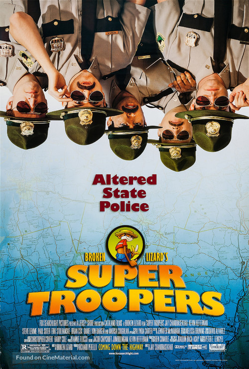 Super Troopers - Movie Poster