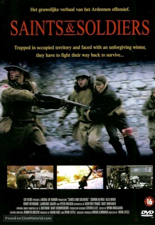 Saints and Soldiers - Dutch DVD movie cover