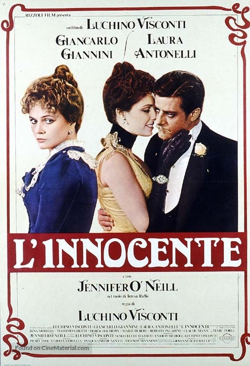 L&#039;innocente - Italian Movie Poster