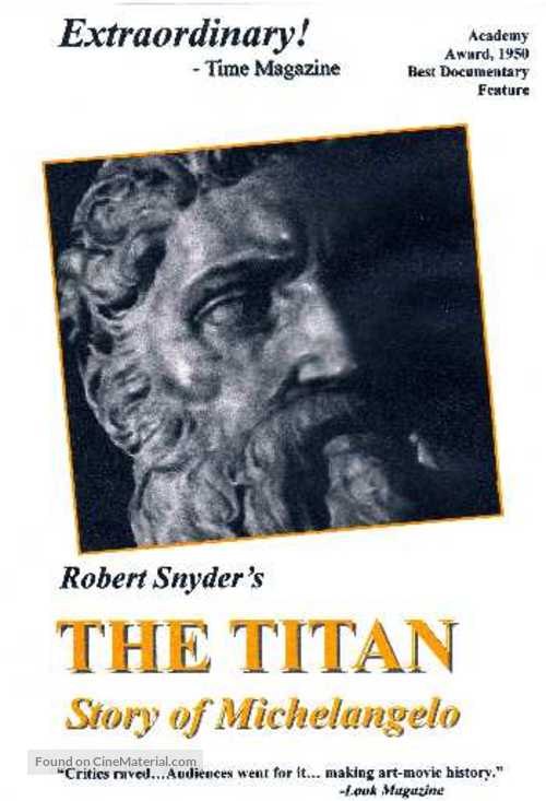The Titan: Story of Michelangelo - DVD movie cover