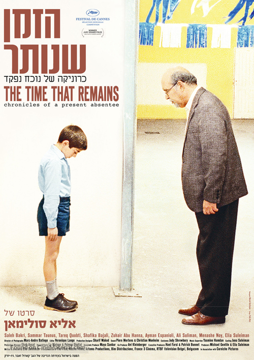 The Time That Remains - Israeli Movie Poster