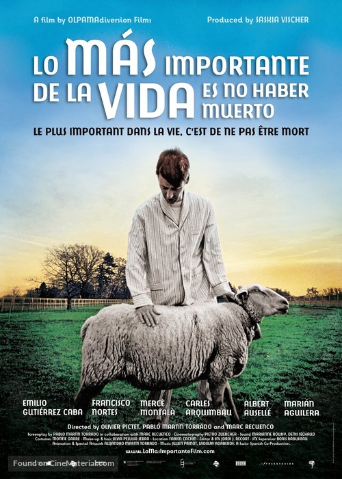 Lo m&aacute;s importante de la vida es no haber muerto - Swiss Movie Poster