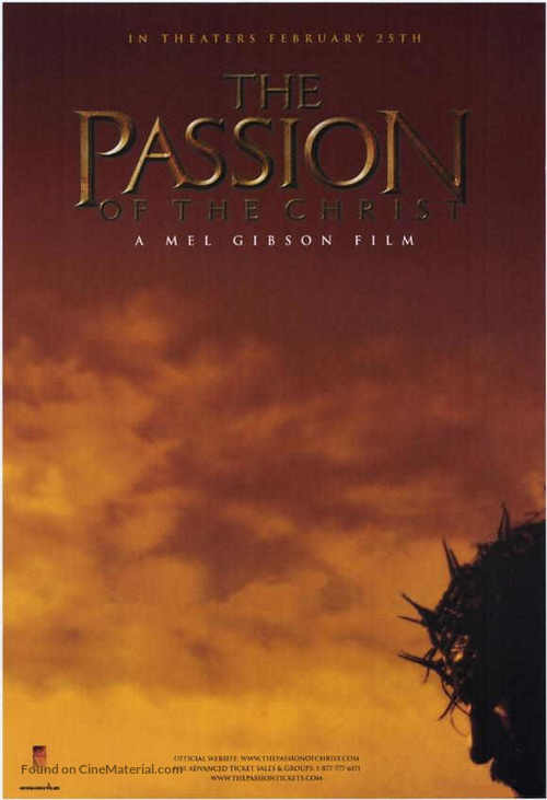 The Passion of the Christ - Movie Poster