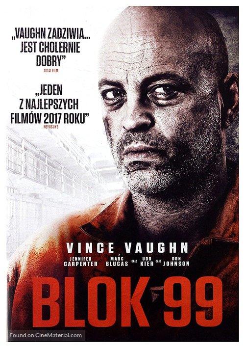 Brawl in Cell Block 99 - Polish Movie Cover