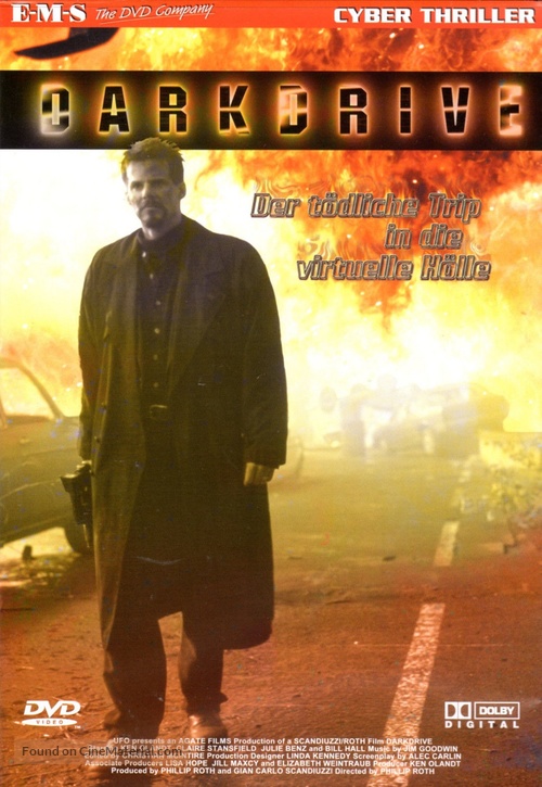 Darkdrive - German DVD movie cover