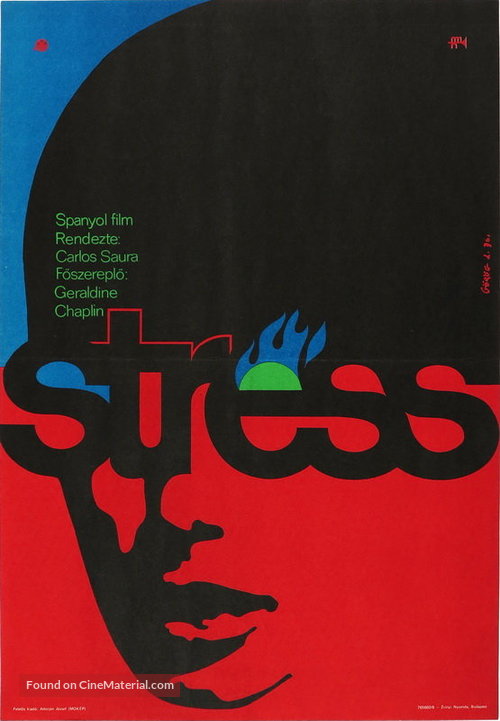 Stress-es tres-tres - Hungarian Movie Poster