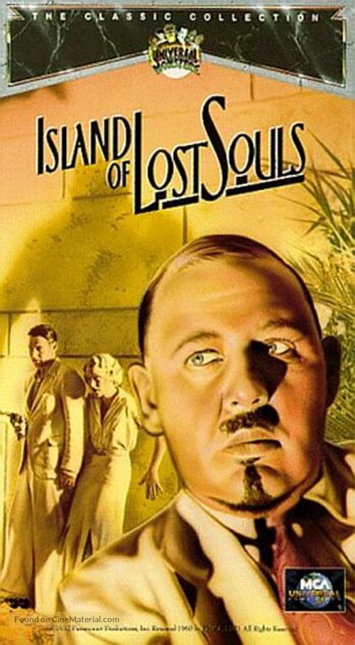 Island of Lost Souls - VHS movie cover