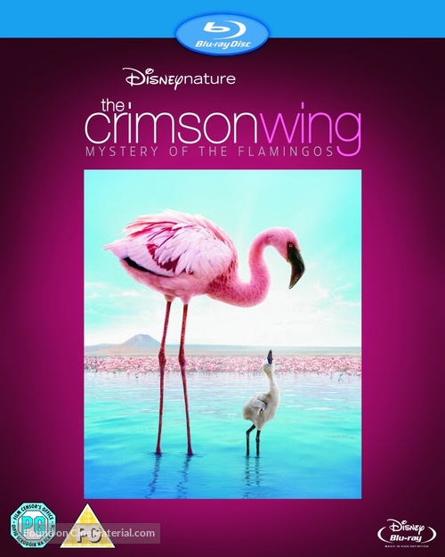 The Crimson Wing: Mystery of the Flamingos - British Blu-Ray movie cover