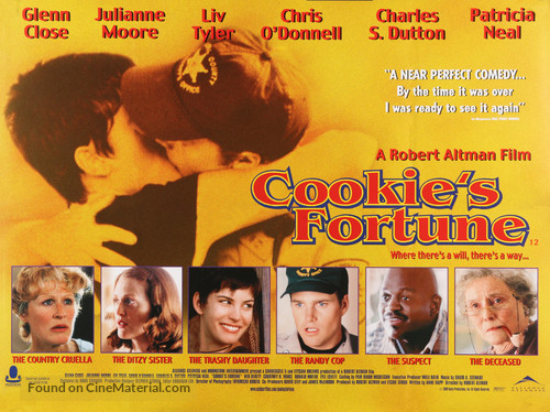 Cookie&#039;s Fortune - Canadian Movie Poster