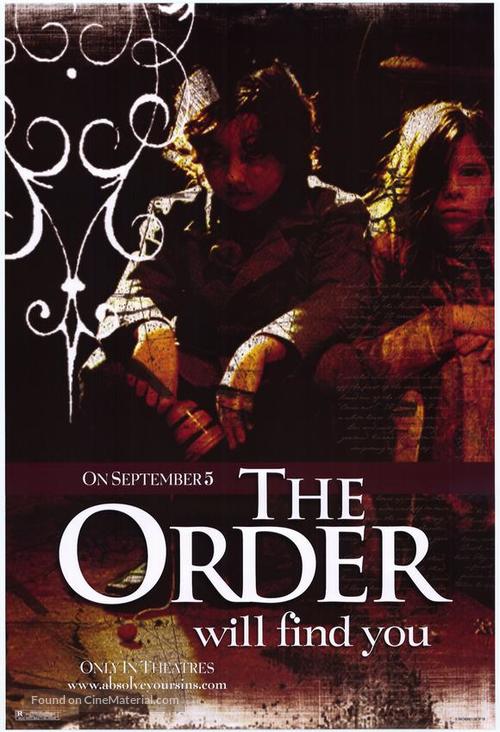 The Order - Movie Poster